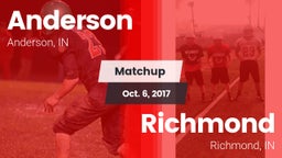 Matchup: Anderson vs. Richmond  2017