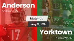 Matchup: Anderson vs. Yorktown  2018