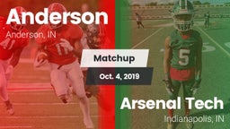 Matchup: Anderson vs. Arsenal Tech  2019