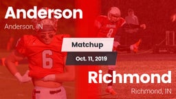 Matchup: Anderson vs. Richmond  2019