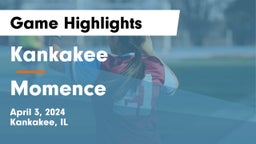 Kankakee  vs Momence  Game Highlights - April 3, 2024