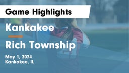 Kankakee  vs Rich Township  Game Highlights - May 1, 2024