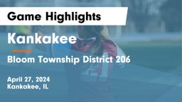 Kankakee  vs Bloom Township  District 206 Game Highlights - April 27, 2024
