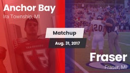 Matchup: Anchor Bay vs. Fraser  2017