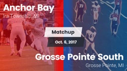 Matchup: Anchor Bay vs. Grosse Pointe South  2017