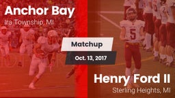 Matchup: Anchor Bay vs. Henry Ford II  2017