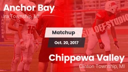 Matchup: Anchor Bay vs. Chippewa Valley  2017