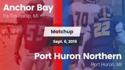 Matchup: Anchor Bay vs. Port Huron Northern  2019