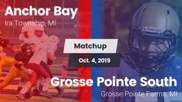 Matchup: Anchor Bay vs. Grosse Pointe South  2019
