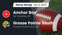 Recap: Anchor Bay  vs. Grosse Pointe South  2019