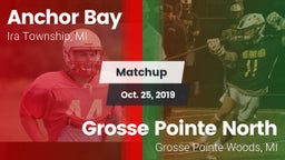 Matchup: Anchor Bay vs. Grosse Pointe North  2019