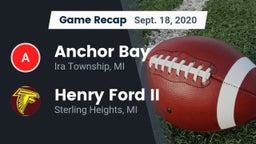 Recap: Anchor Bay  vs. Henry Ford II  2020