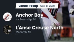 Recap: Anchor Bay  vs. L'Anse Creuse North  2021
