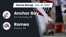 Recap: Anchor Bay  vs. Romeo  2021