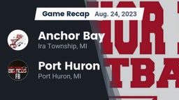 Recap: Anchor Bay  vs. Port Huron  2023
