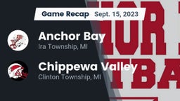 Recap: Anchor Bay  vs. Chippewa Valley  2023