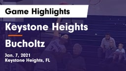 Keystone Heights  vs Bucholtz Game Highlights - Jan. 7, 2021