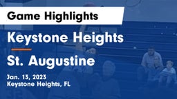 Keystone Heights  vs St. Augustine Game Highlights - Jan. 13, 2023