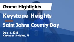 Keystone Heights  vs Saint Johns Country Day  Game Highlights - Dec. 2, 2023