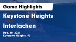 Keystone Heights  vs Interlachen  Game Highlights - Dec. 10, 2021