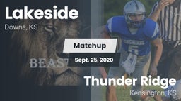 Matchup: Lakeside  vs. Thunder Ridge  2020