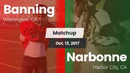 Matchup: Banning vs. Narbonne  2017