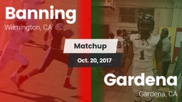 Matchup: Banning vs. Gardena  2017