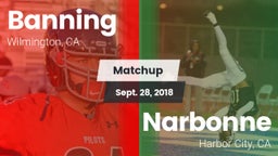 Matchup: Banning vs. Narbonne  2018