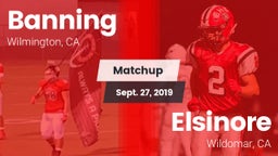 Matchup: Banning vs. Elsinore  2019