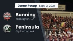 Recap: Banning  vs. Peninsula  2021