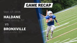 Recap: Haldane  vs. Bronxville  2016