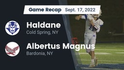 Recap: Haldane  vs. Albertus Magnus  2022