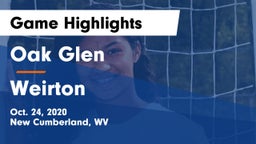Oak Glen  vs Weirton Game Highlights - Oct. 24, 2020