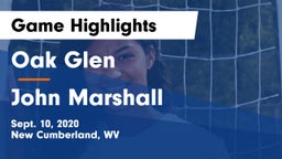 Oak Glen  vs John Marshall Game Highlights - Sept. 10, 2020