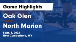 Oak Glen  vs North Marion  Game Highlights - Sept. 3, 2022