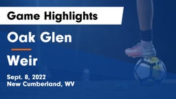 Oak Glen  vs Weir  Game Highlights - Sept. 8, 2022