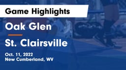 Oak Glen  vs St. Clairsville  Game Highlights - Oct. 11, 2022