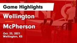 Wellington  vs McPherson  Game Highlights - Oct. 23, 2021