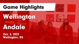 Wellington  vs Andale  Game Highlights - Oct. 4, 2022