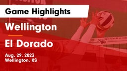 Wellington  vs El Dorado  Game Highlights - Aug. 29, 2023