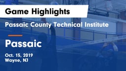 Passaic County Technical Institute vs Passaic  Game Highlights - Oct. 15, 2019