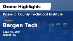 Passaic County Technical Institute vs Bergen Tech  Game Highlights - Sept. 29, 2021