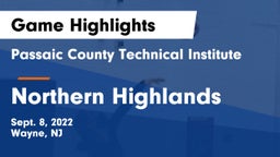 Passaic County Technical Institute vs Northern Highlands  Game Highlights - Sept. 8, 2022