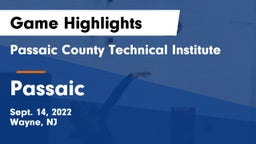 Passaic County Technical Institute vs Passaic  Game Highlights - Sept. 14, 2022