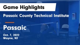 Passaic County Technical Institute vs Passaic  Game Highlights - Oct. 7, 2022