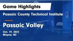 Passaic County Technical Institute vs Passaic Valley  Game Highlights - Oct. 19, 2022