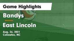 Bandys  vs East Lincoln  Game Highlights - Aug. 26, 2021