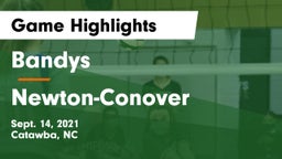 Bandys  vs Newton-Conover  Game Highlights - Sept. 14, 2021