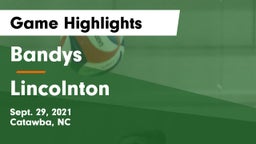 Bandys  vs Lincolnton  Game Highlights - Sept. 29, 2021
