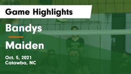 Bandys  vs Maiden  Game Highlights - Oct. 5, 2021